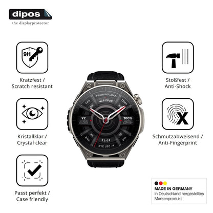 2x 9H Schutzfolie für Amazfit Balance Ultra Panzer (7)