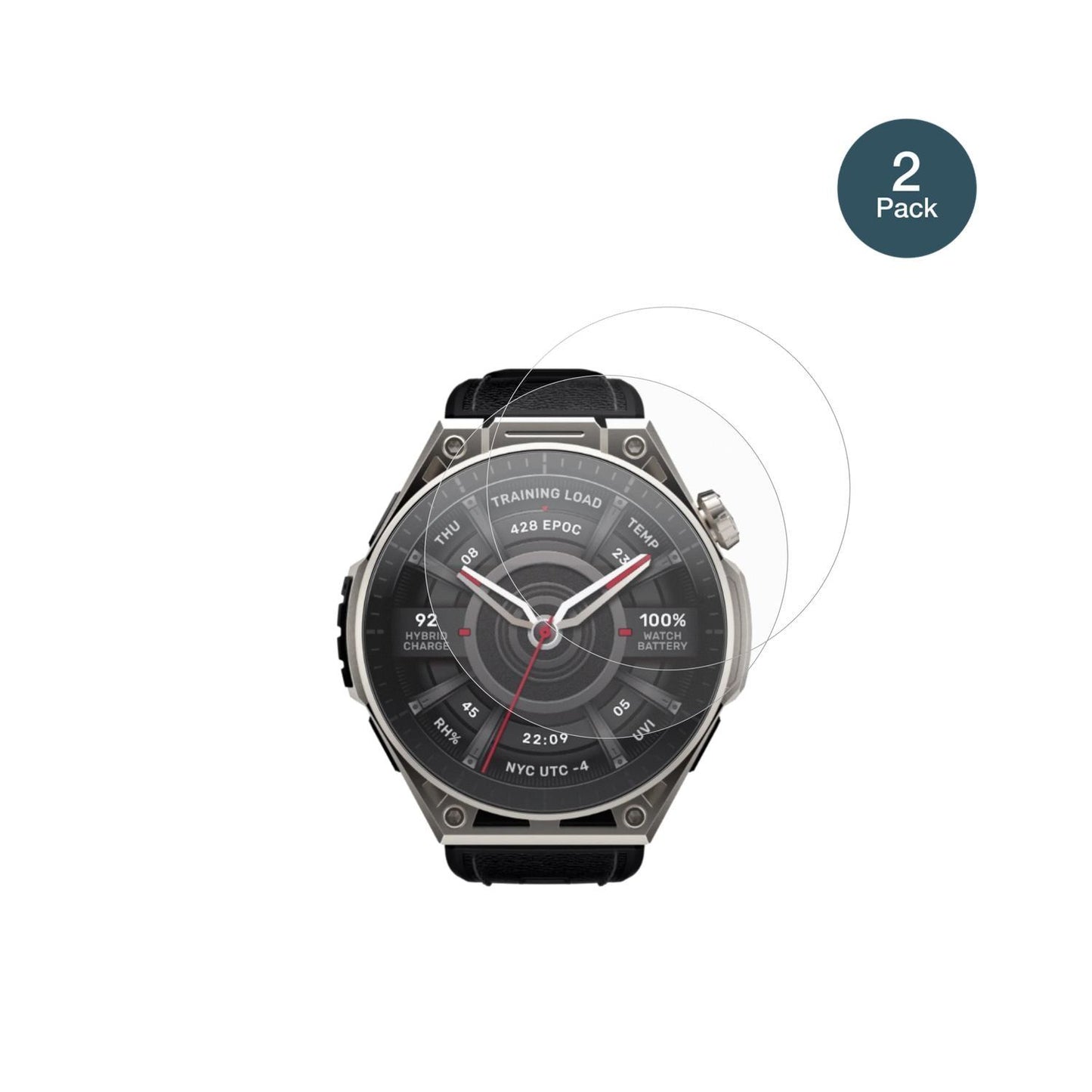 2x 9H Schutzfolie matt für Amazfit Balance Ultra P (2)