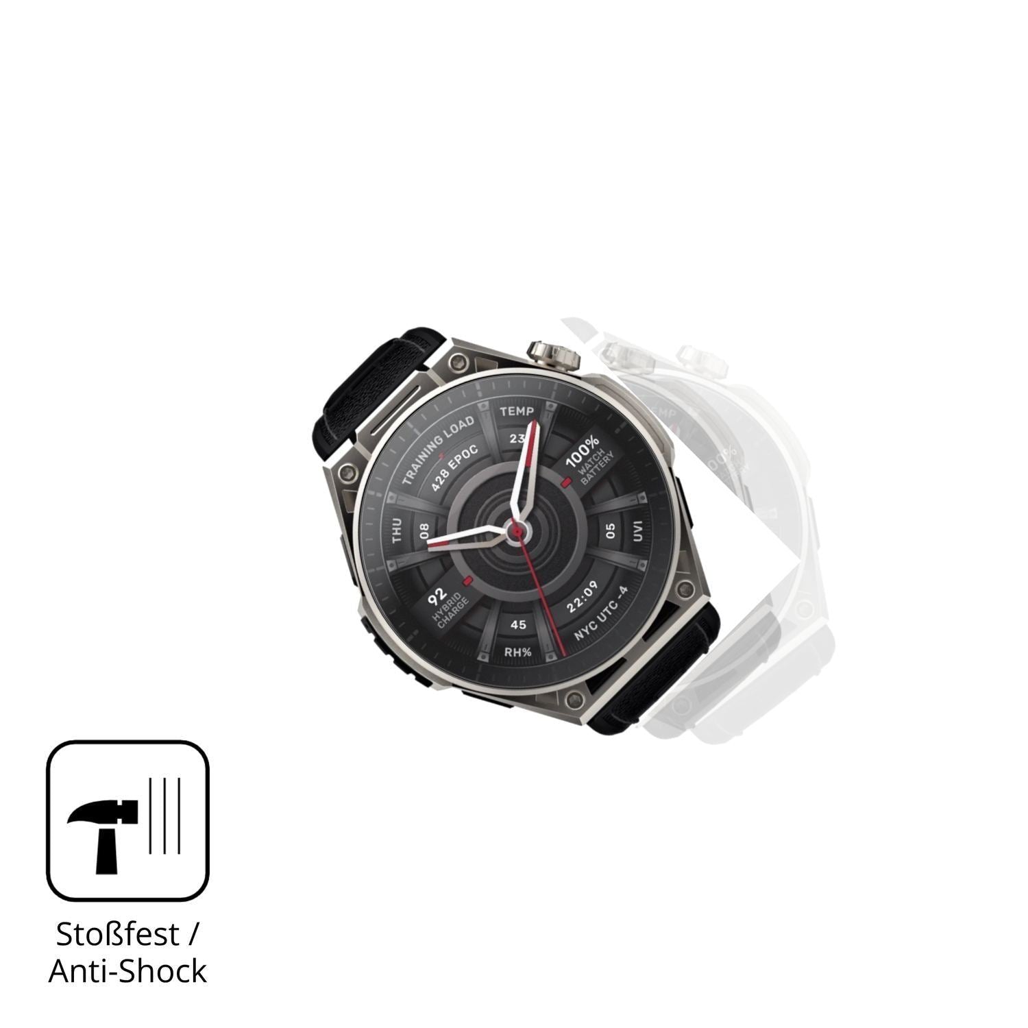 2x 9H Schutzfolie matt für Amazfit Balance Ultra P (4)