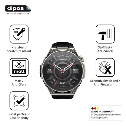 2x 9H Schutzfolie matt für Amazfit Balance Ultra P (7)