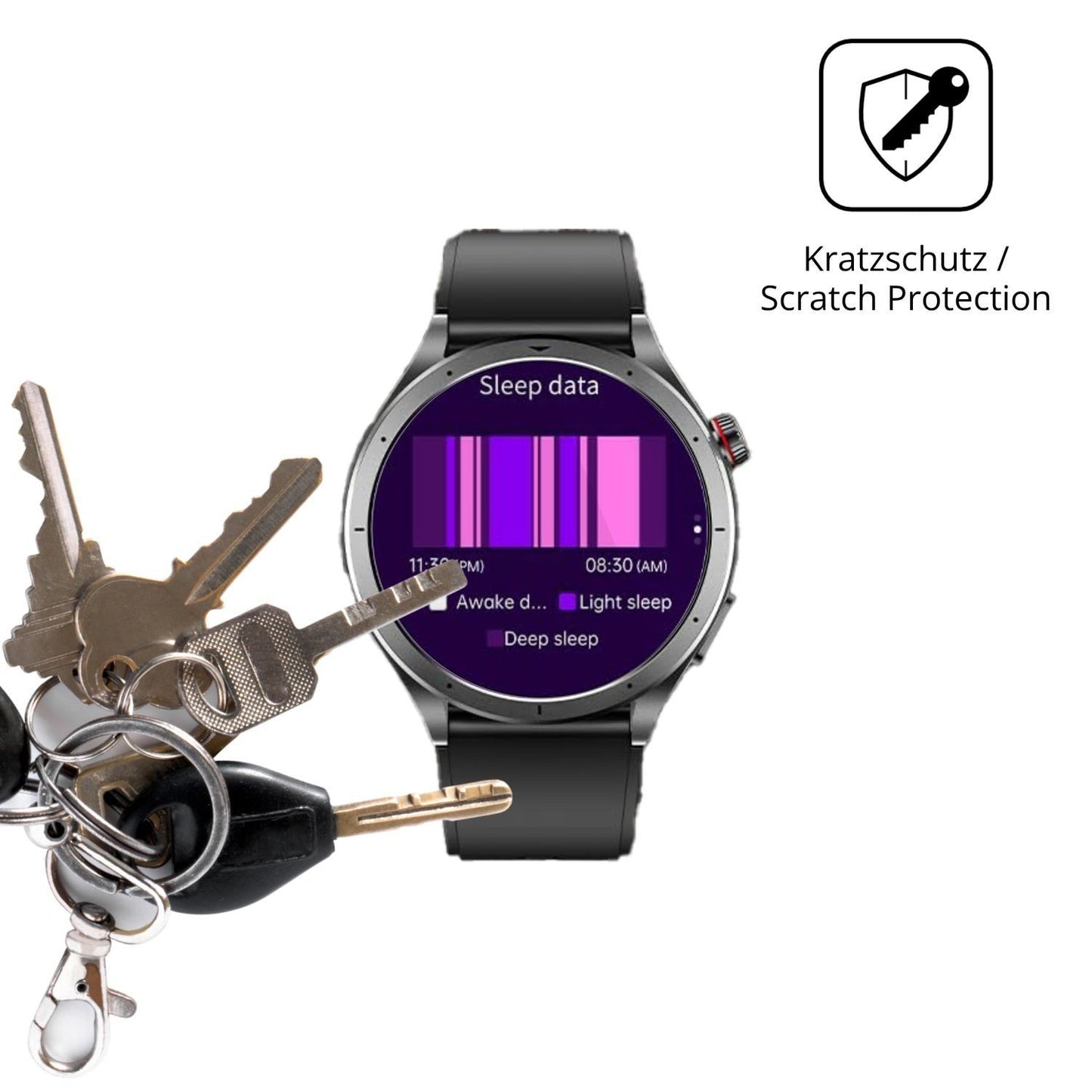 6x Schutzfolie klar für RUXINGX ET472 Display-Schu (4)