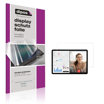 2x Schutzfolie klar für TABWEE T12 Pro Display-Sch (1)