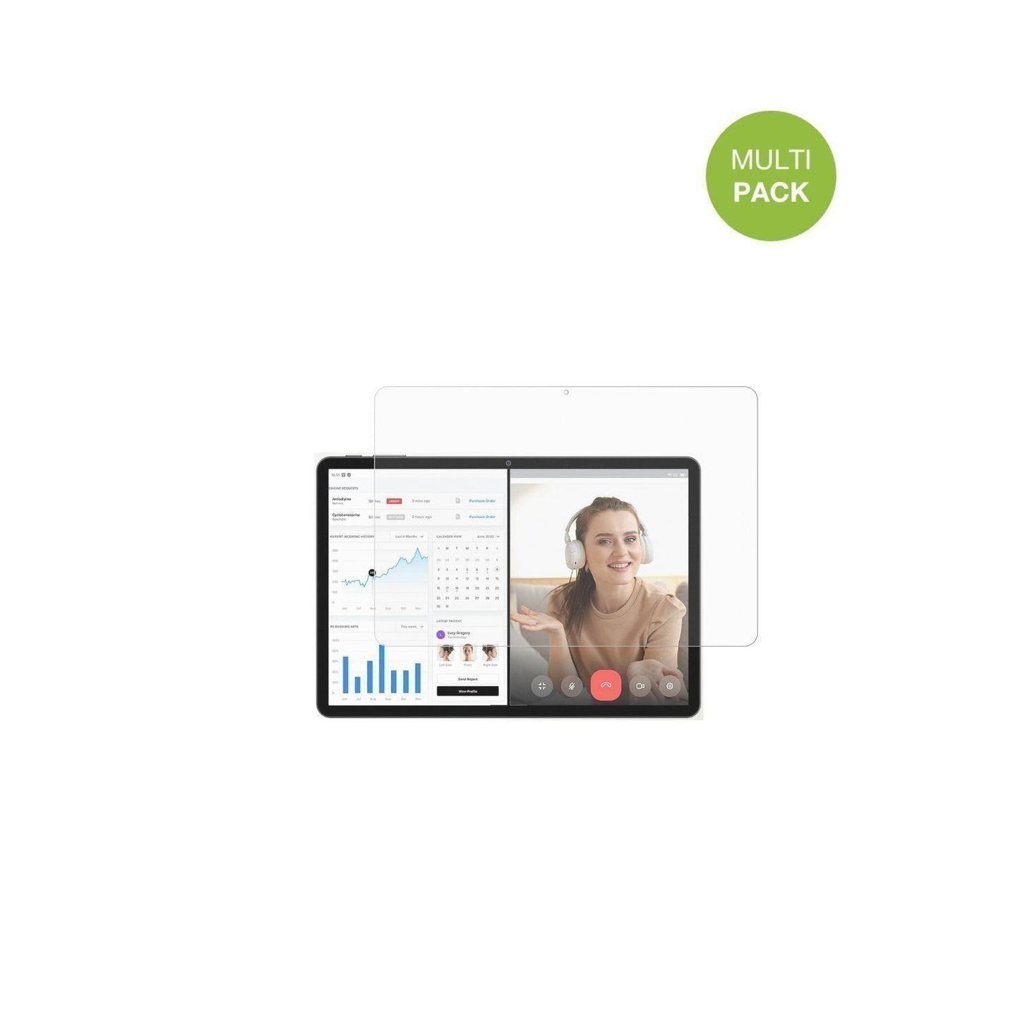 2x Schutzfolie matt für TABWEE T12 Pro Display-Sch (2)