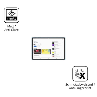 2x Schutzfolie matt für UJJ T606 Display-Schutzfol (5)