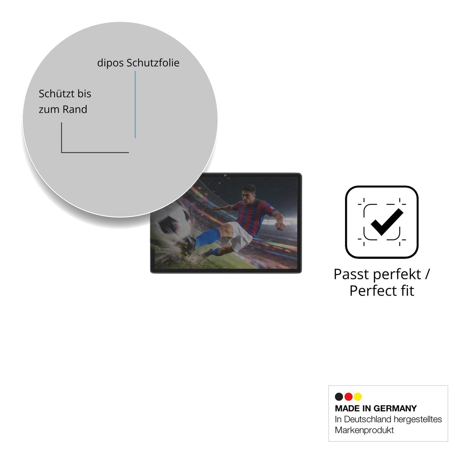Blickschutzfolie für Zentality C-710P 10.1 matt Sc (4)