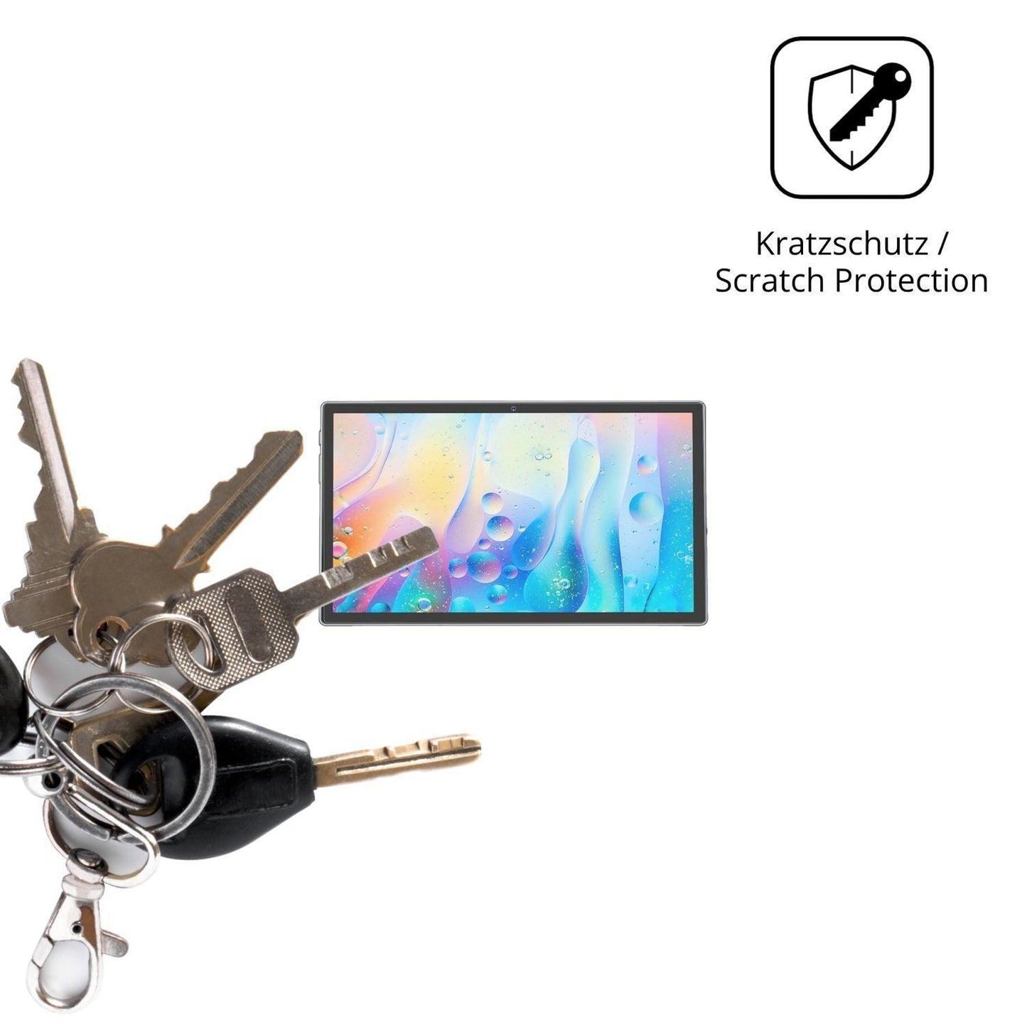 2x Schutzfolie matt für ZIOVO A9 Display-Schutzfol (4)
