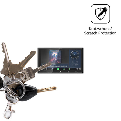 2x Schutzfolie matt für Kenwood DMX7525DABS Displa (4)