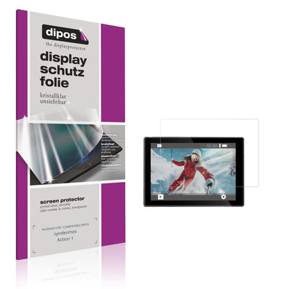 4x Schutzfolie klar für syndesmos Action 1 Display (1)