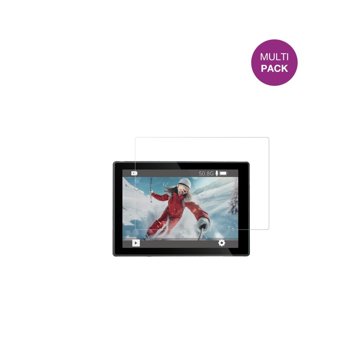4x Schutzfolie klar für syndesmos Action 1 Display (2)
