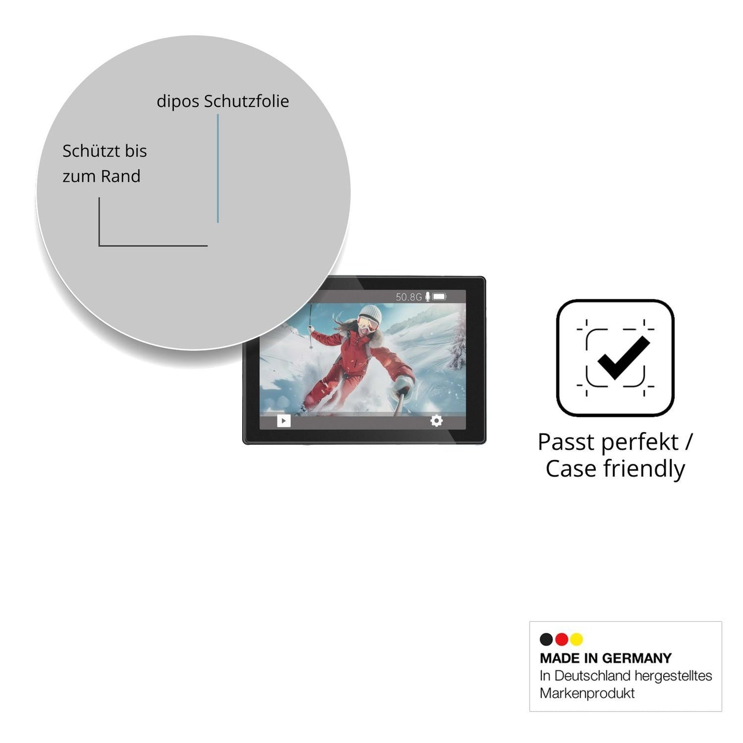 2x 9H Schutzfolie matt für syndesmos Action 1 Panz (6)