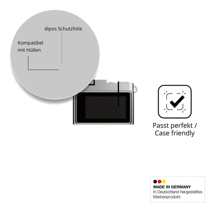4x Schutzfolie klar für Ouitble Mini Kamera 0.96 Z (6)