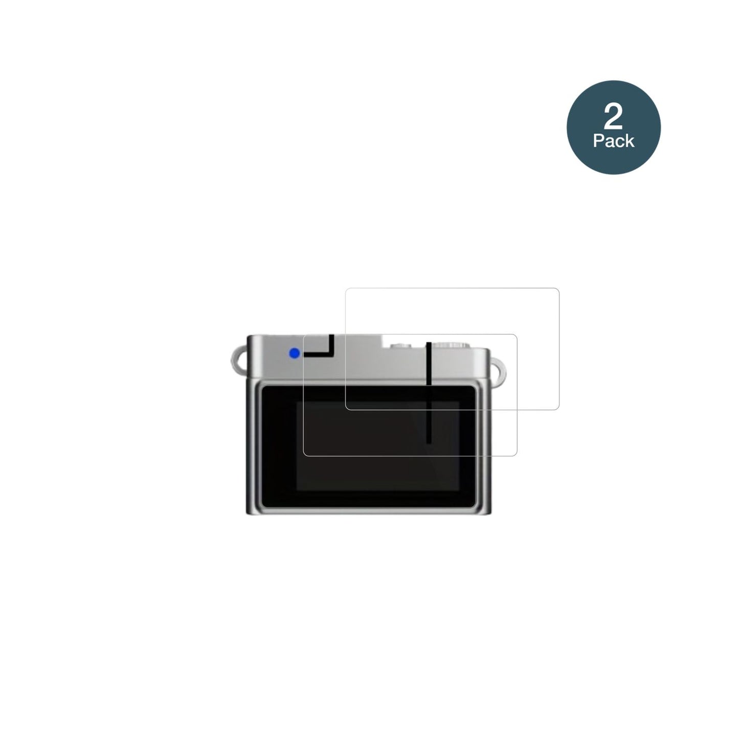 2x 9H Schutzfolie für Ouitble Mini Kamera 0.96 Zol (2)
