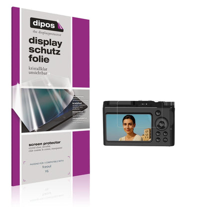 4x Schutzfolie klar für fceoul Y6 Display-Schutzfo (1)