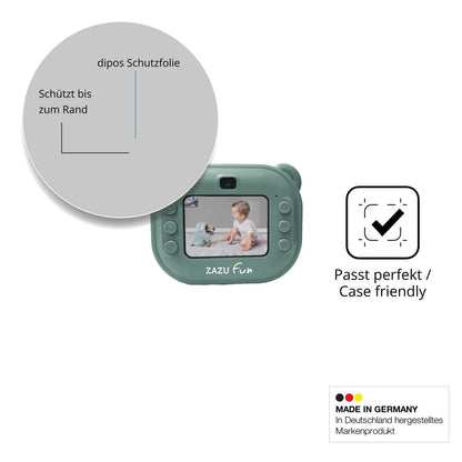 2x 9H Schutzfolie für ZAZU Kinder Sofortbild-Kamer (6)