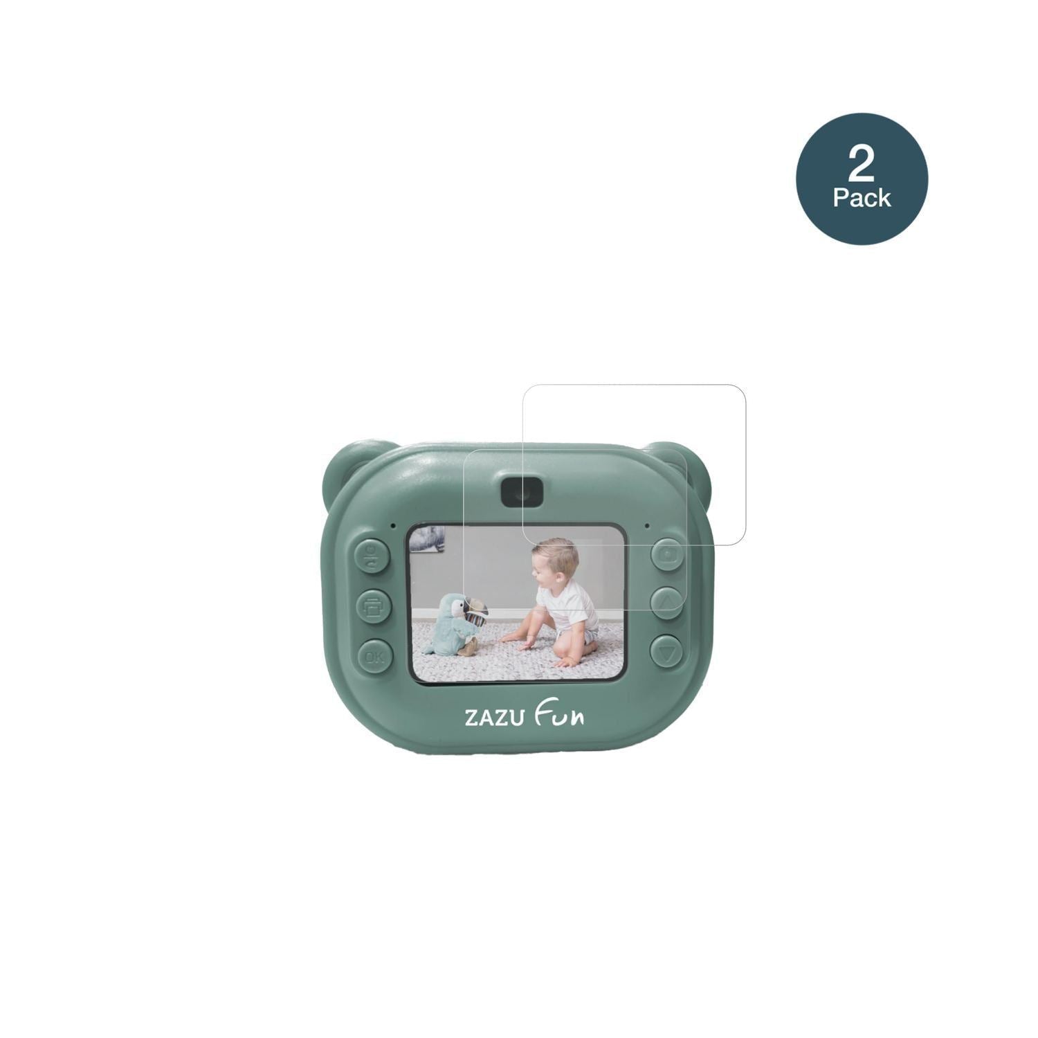 2x 9H Schutzfolie matt für ZAZU Kinder Sofortbild- (2)