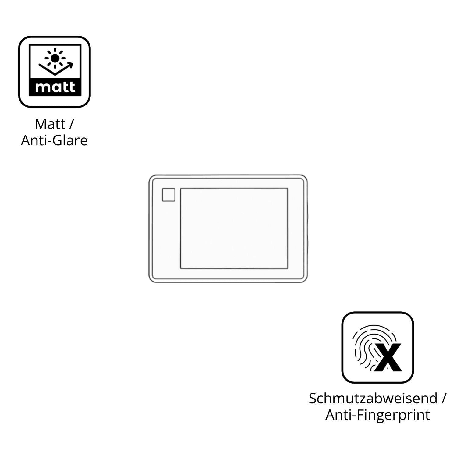 4x Schutzfolie matt für Apexcam X80 Pro Display-Sc (5)