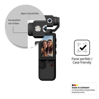 4x Schutzfolie klar für FIRE BULL Action Cam 1.9 Z (6)