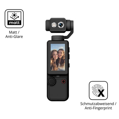 4x Schutzfolie matt für FIRE BULL Action Cam 1.9 Z (5)