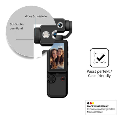 2x 9H Schutzfolie für FIRE BULL Action Cam 1.9 Zol (6)