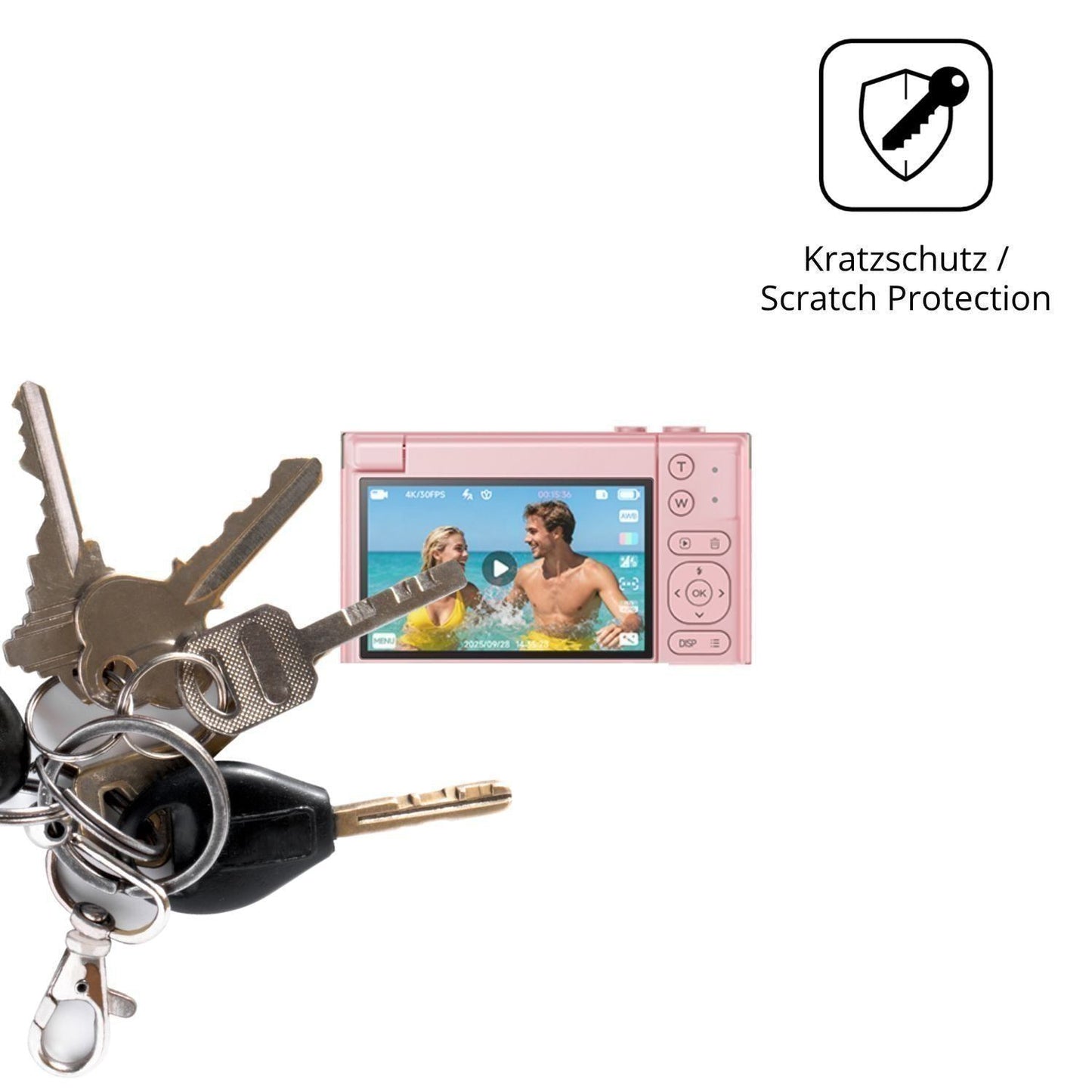 4x Schutzfolie matt für Captainbear DC-A9 Display- (4)