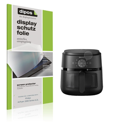 2x Schutzfolie matt für Philips Airfryer 2000 Seri (1)