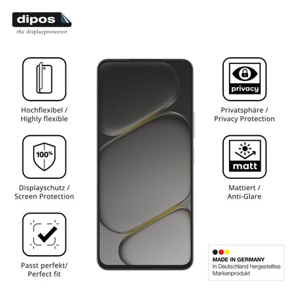 Full Cover Privacy Blickschutzfolie für OnePlus Tu (5)