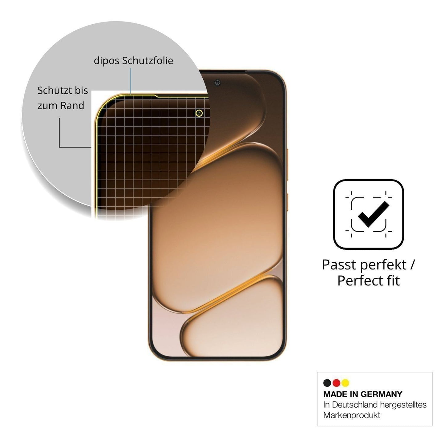 2x Full Cover Schutzfolie matt für OnePlus Turbo 6 (6)