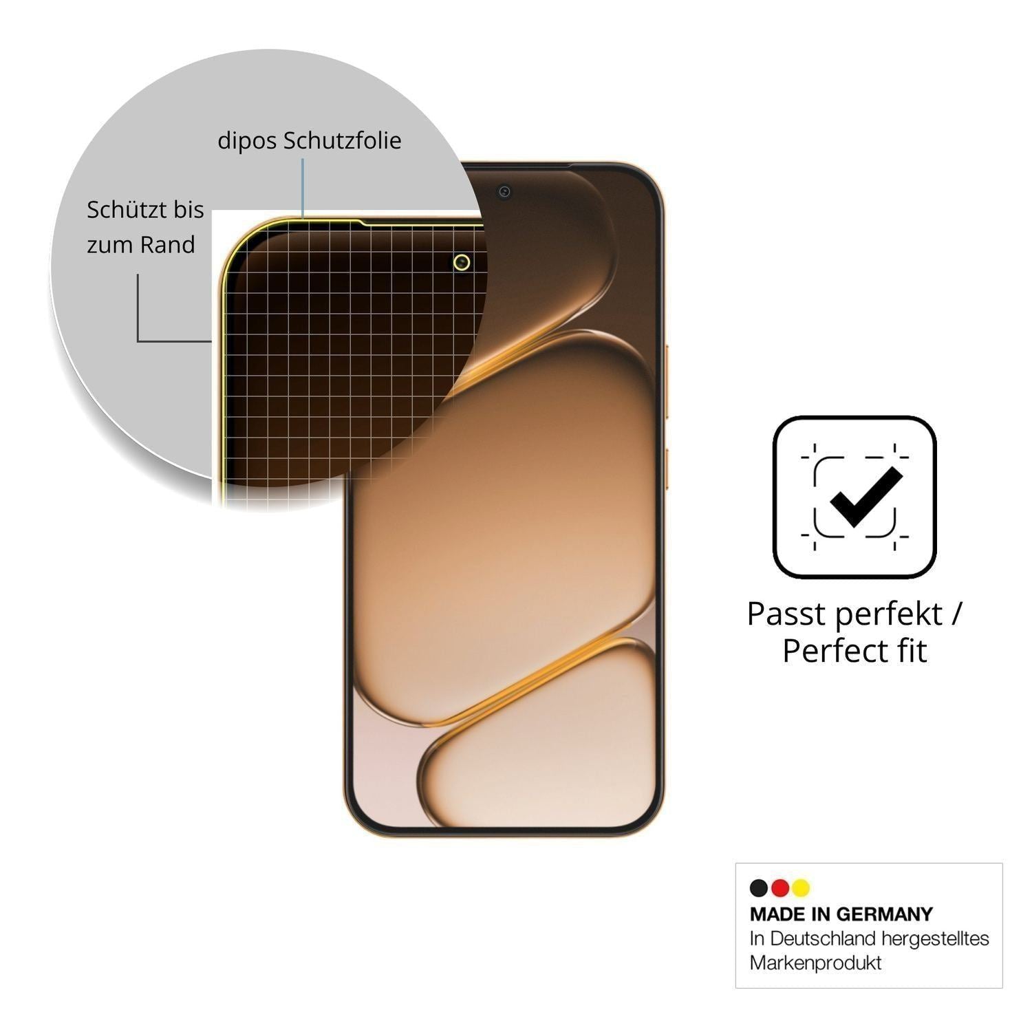 2x Full Cover Schutzfolie matt für OnePlus Turbo 6 (6)