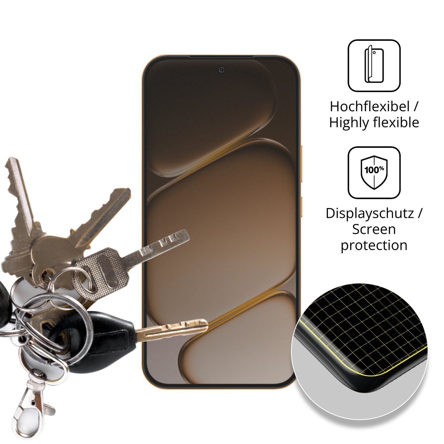 Full Cover Privacy Blickschutzfolie für OnePlus Tu (3)
