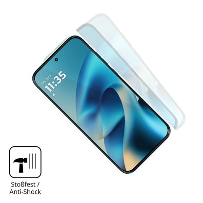 2x 3D Full Cover Schutzfolie für Motorola Moto G M (4)