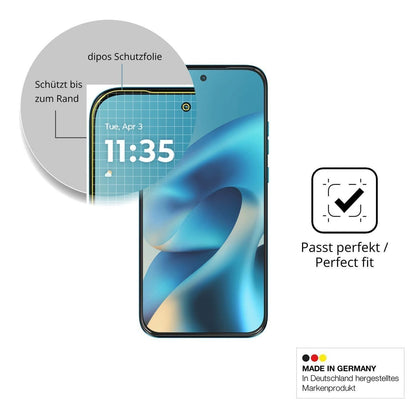 2x Full Cover Schutzfolie matt für Motorola Moto G (6)