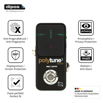 Blickschutzfolie für TC Electronic POLYTUNE 3 Noir (5)