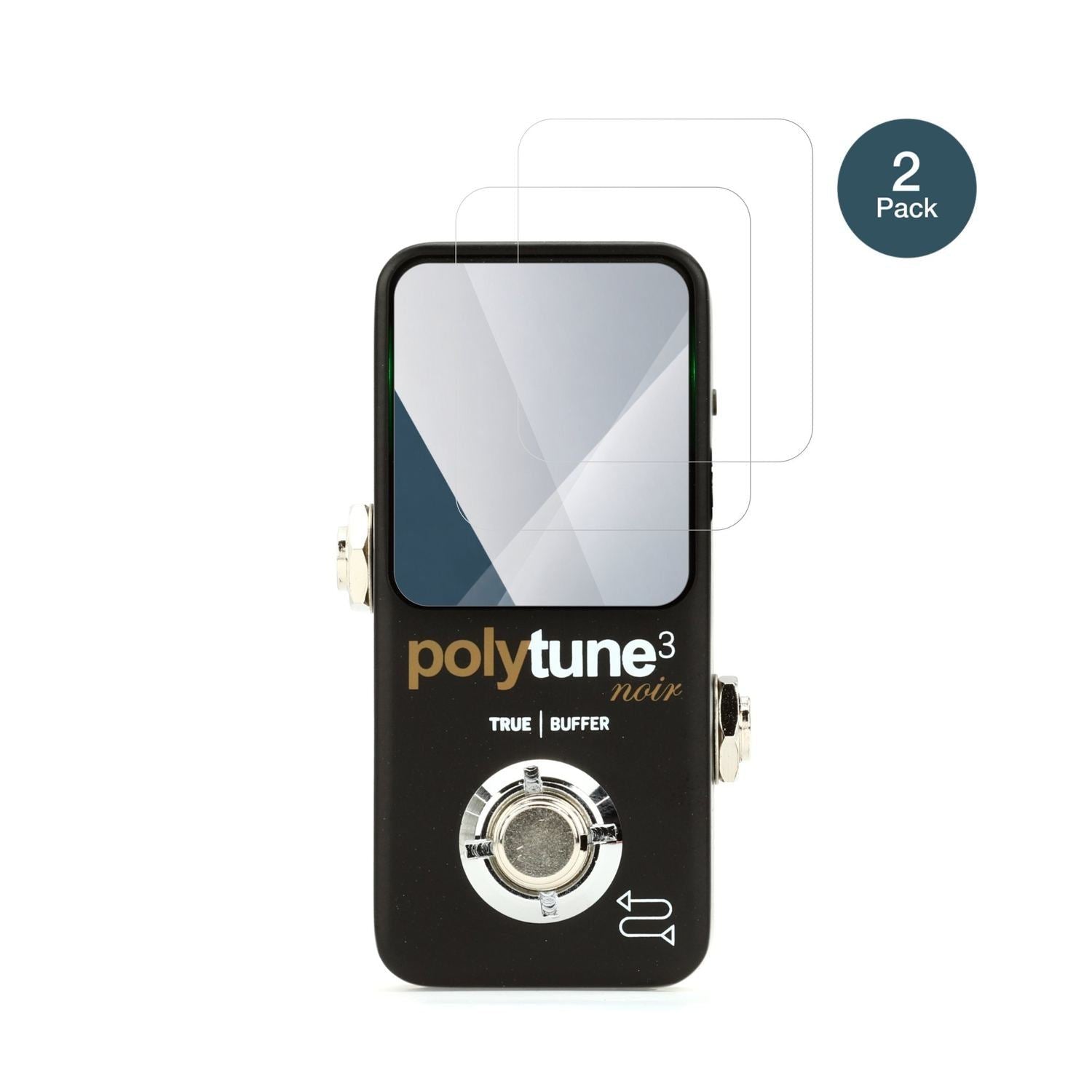 2x 9H Schutzfolie für TC Electronic POLYTUNE 3 Noi (2)