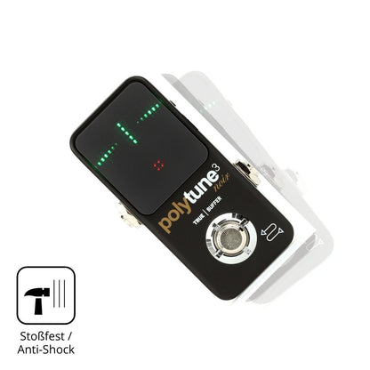 2x 9H Schutzfolie matt für TC Electronic POLYTUNE  (4)