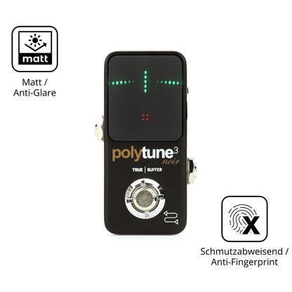 2x 9H Schutzfolie matt für TC Electronic POLYTUNE  (5)