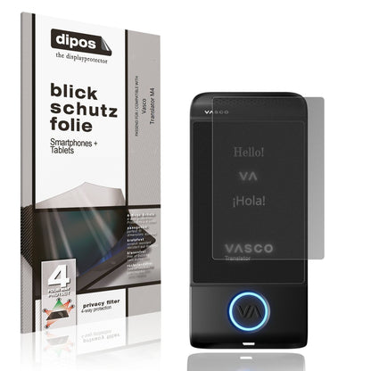 Blickschutzfolie für Vasco Translator M4 matt Schu (1)
