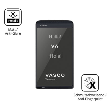4x Schutzfolie matt für Vasco Translator Q1 Displa (5)