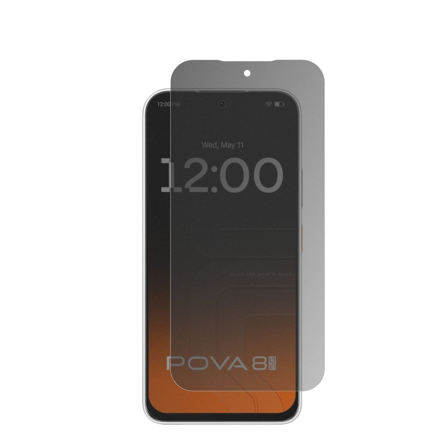 Blickschutzfolie für Tecno Pova 8 5G matt Schutzfo (2)