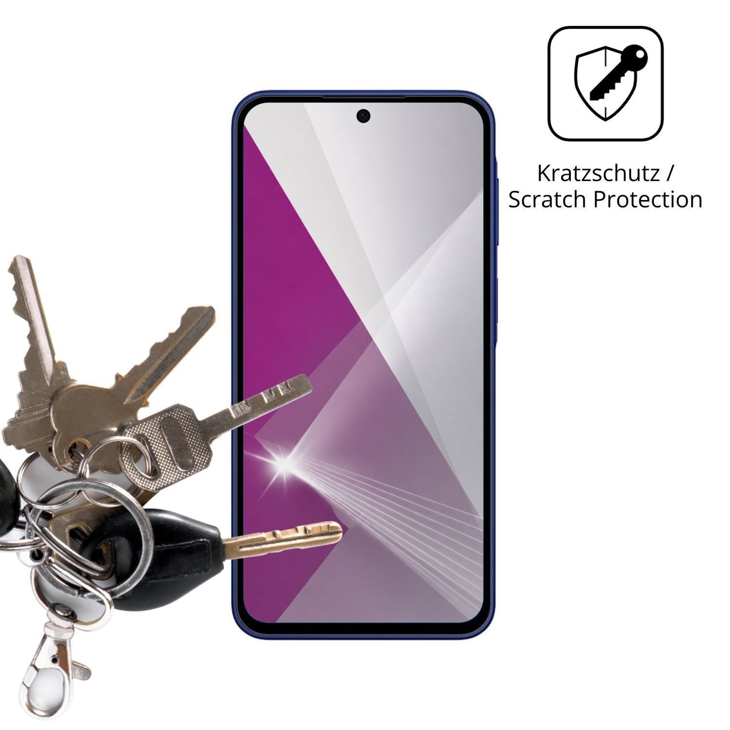 4x Schutzfolie klar für Samsung Galaxy A27 Display (4)