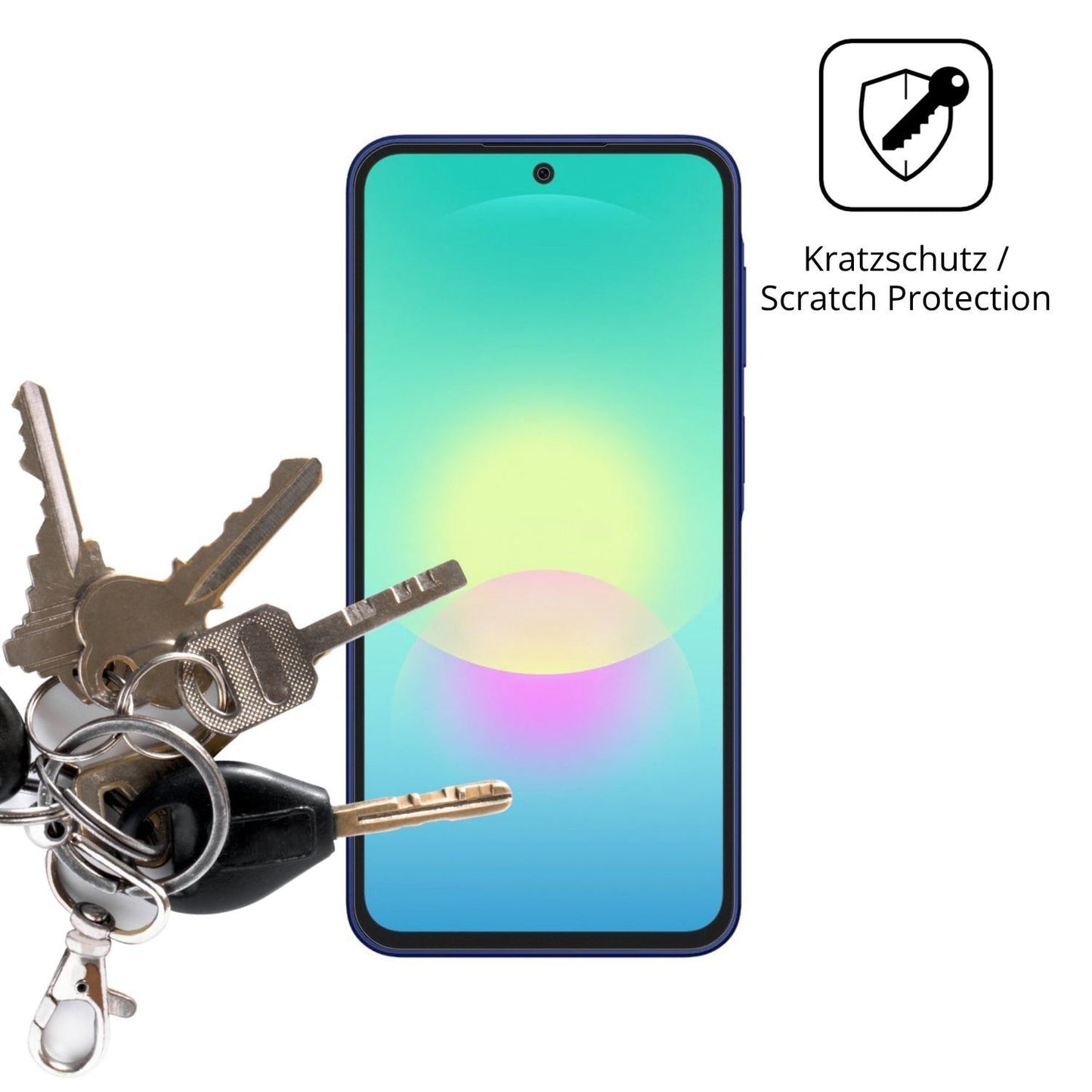 4x Schutzfolie matt für Samsung Galaxy A27 Display (4)