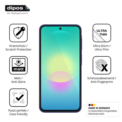 4x Schutzfolie matt für Samsung Galaxy A27 Display (7)
