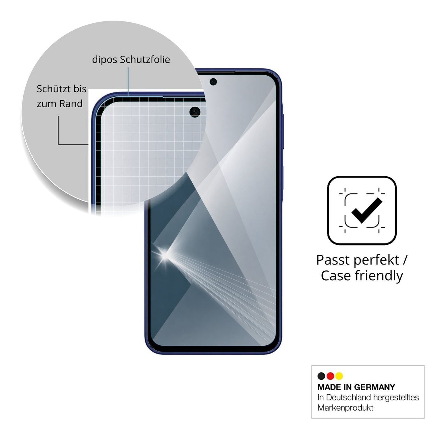 2x 9H Schutzfolie für Samsung Galaxy A27 Panzerfol (6)