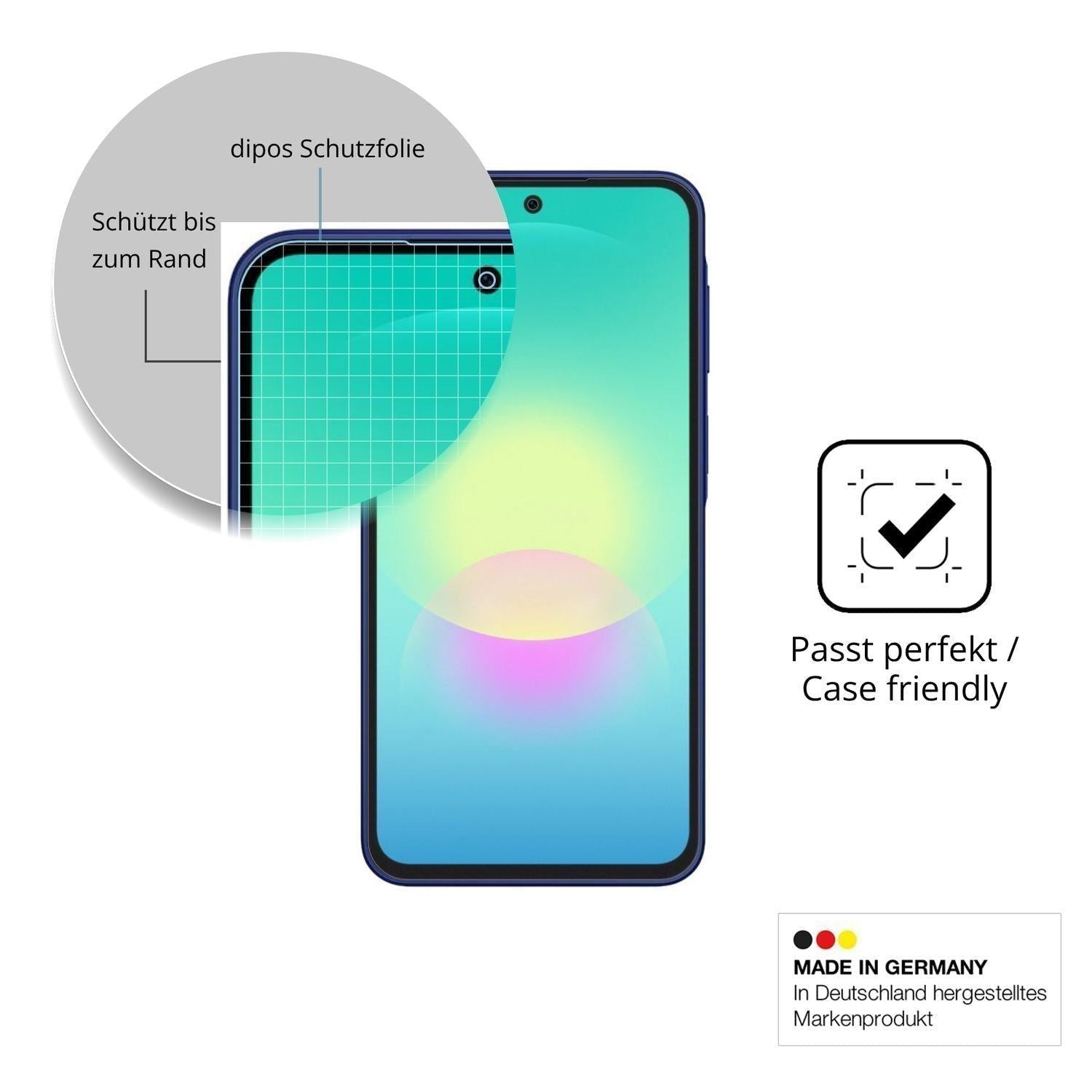 2x 9H Schutzfolie matt für Samsung Galaxy A27 Panz (6)