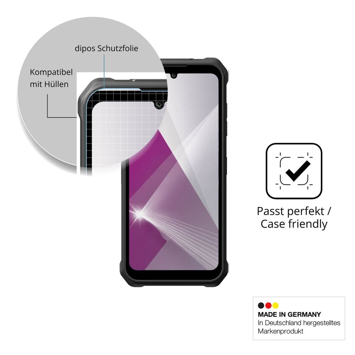 4x Schutzfolie klar für FOSSiBOT F110Pro Display-S (6)