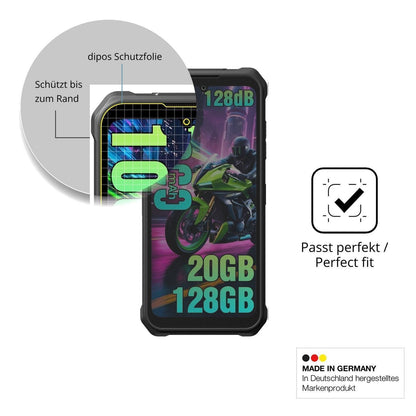 Blickschutzfolie für FOSSiBOT F110Pro matt Schutzf (4)