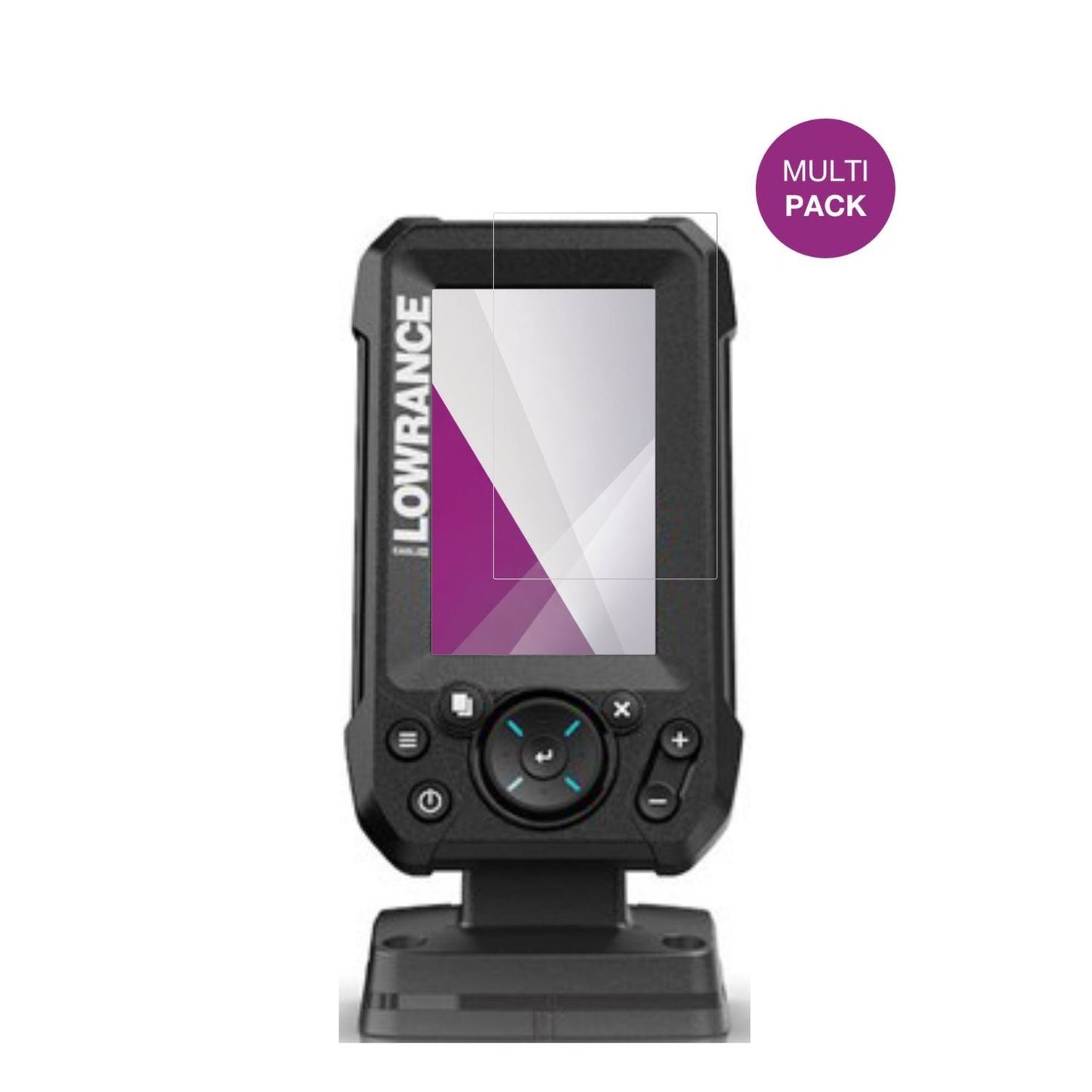 2x Schutzfolie klar für Lowrance Eagle 4 Display-S (2)