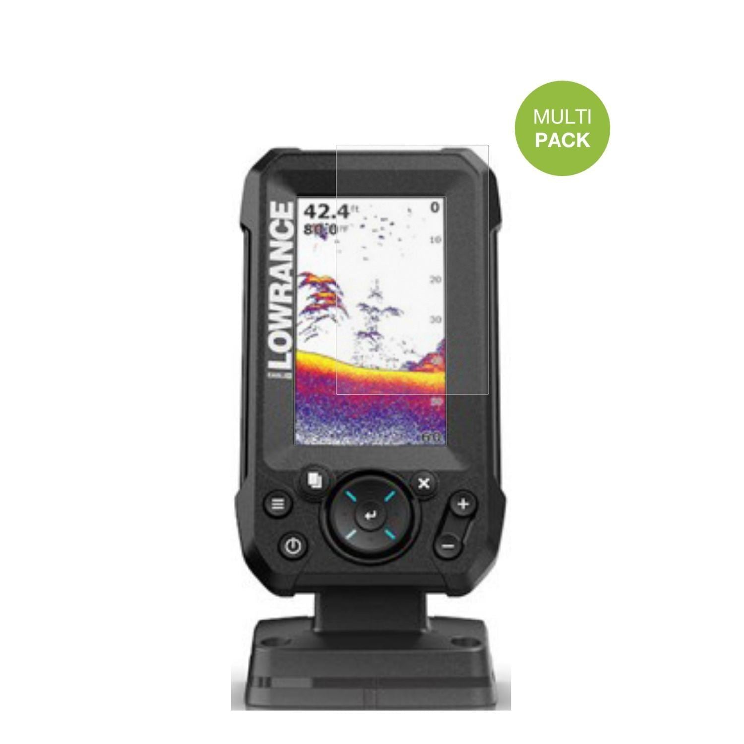 2x Schutzfolie matt für Lowrance Eagle 4 Display-S (2)