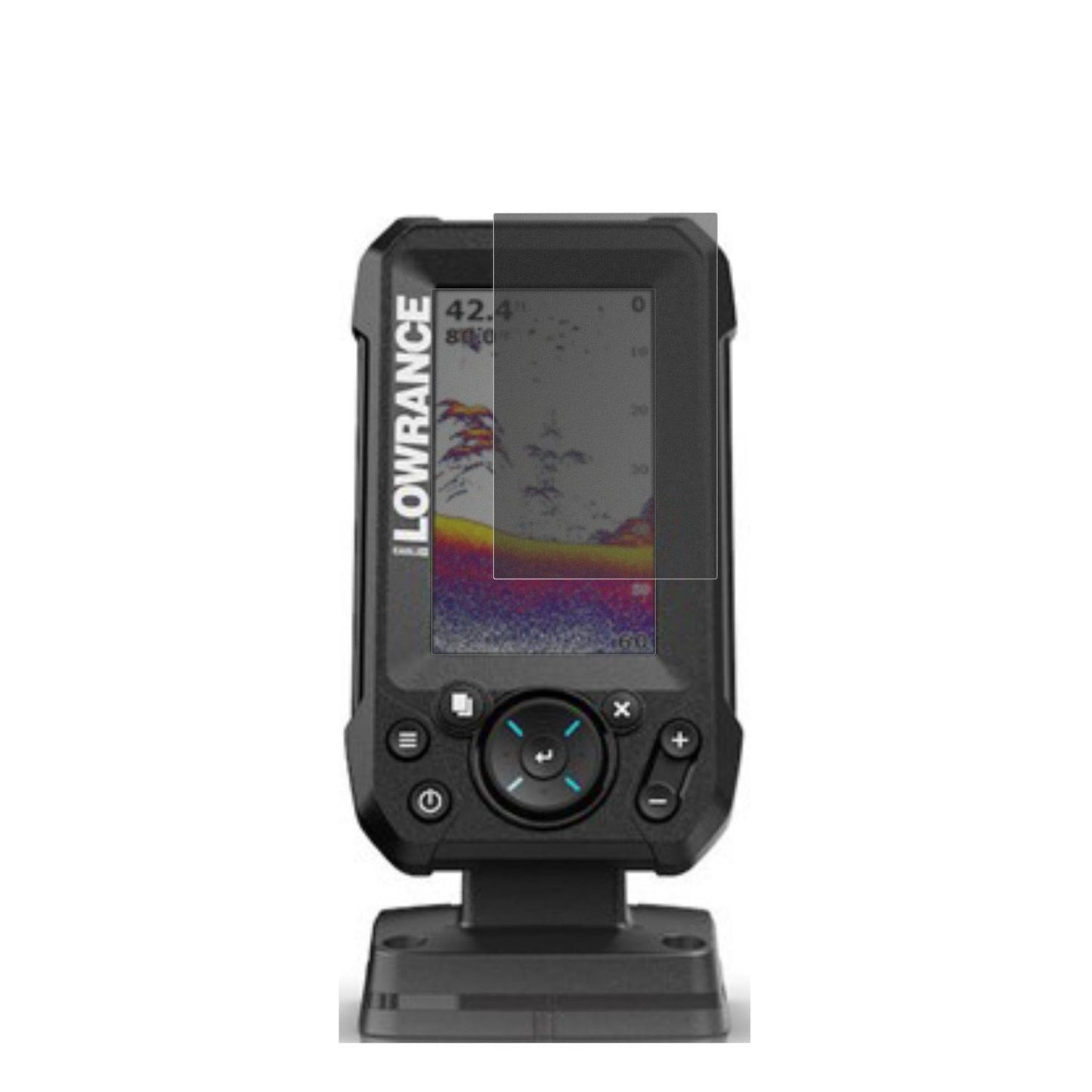 Blickschutzfolie für Lowrance Eagle 4 matt Schutzf (2)
