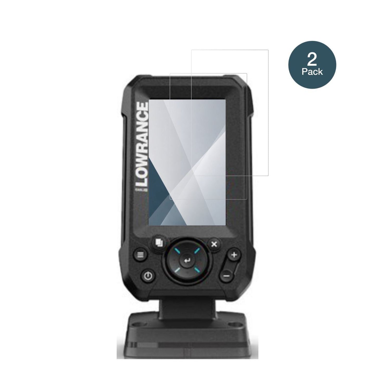 2x 9H Schutzfolie für Lowrance Eagle 4 Panzerfolie (2)
