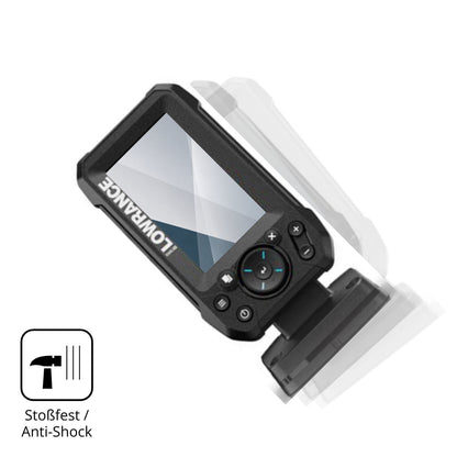 2x 9H Schutzfolie für Lowrance Eagle 4 Panzerfolie (4)